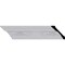Ekena Millwork 3 1/4"H x 3 1/4"P x 4 1/2"F x 94 1/2"L, (8" Repeat), Harvest Crown Moulding MLD03X03X04HA - alternate 1
